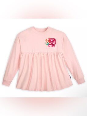 Disney Princesses Walt Disney World Spirit Jersey Kids XL Pink Long Sleeve